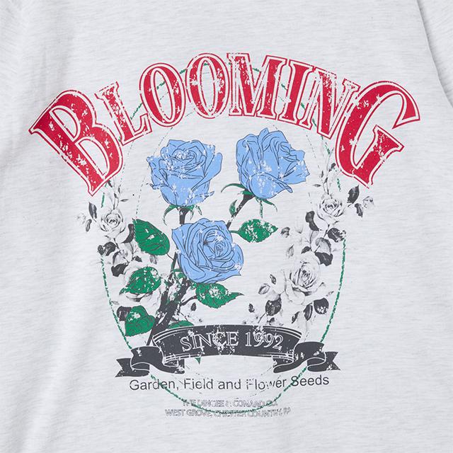 LAP Blooming Rose Boxy T-Shirt Ar1Ct263
