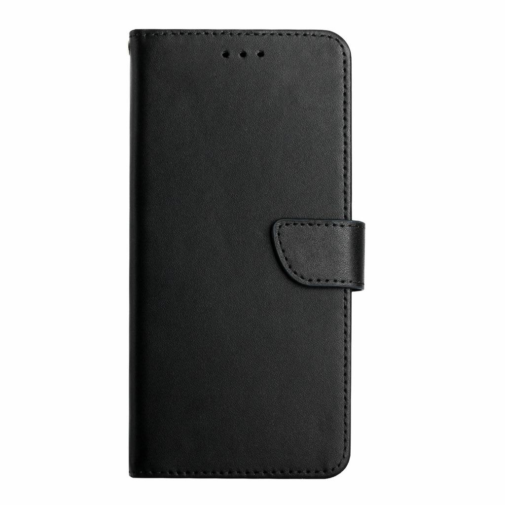 HT02 For Motorola Moto G55 5G Case Genuine Cow Leather Phone Cover Nappa Texture