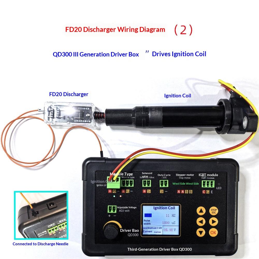 FD-20 Ignition Discharger Leakage Detection Spark Tester