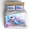 Whimsical Turtle Themed Decor Set Exquisite Three-Piece Bedding Set Gift For Kids And Adults