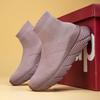 Jinjiang platform socks shoes four seasons breathable and comfortable large size lightweight casual sports shoes