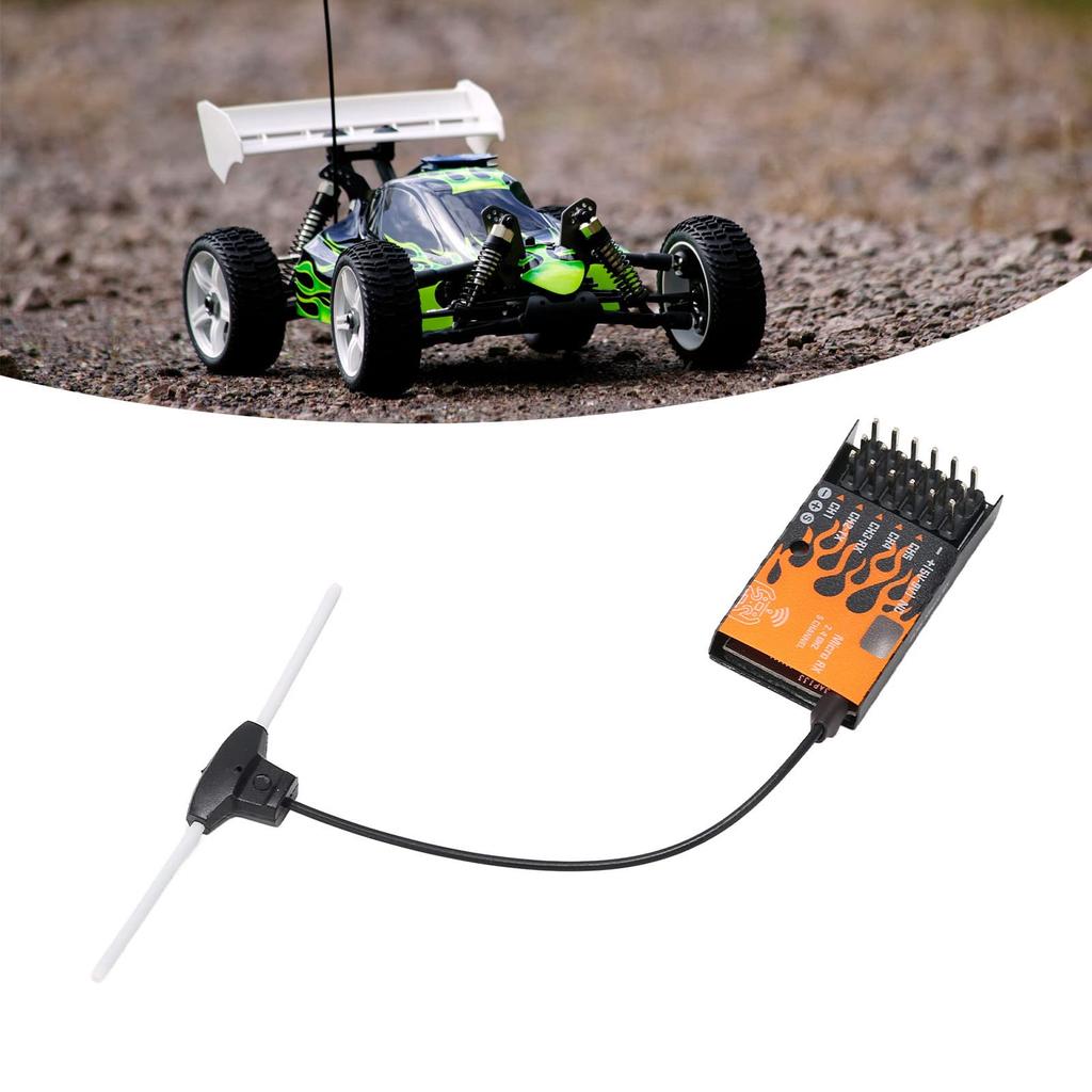 Receptor Micro ExpressLRS, Saída PWM de 5 Canais IPEX MHF Módulo Micro ELRS com Antena T, Módulo Receptor ExpressLRS para Helicóptero Carro Barco RC