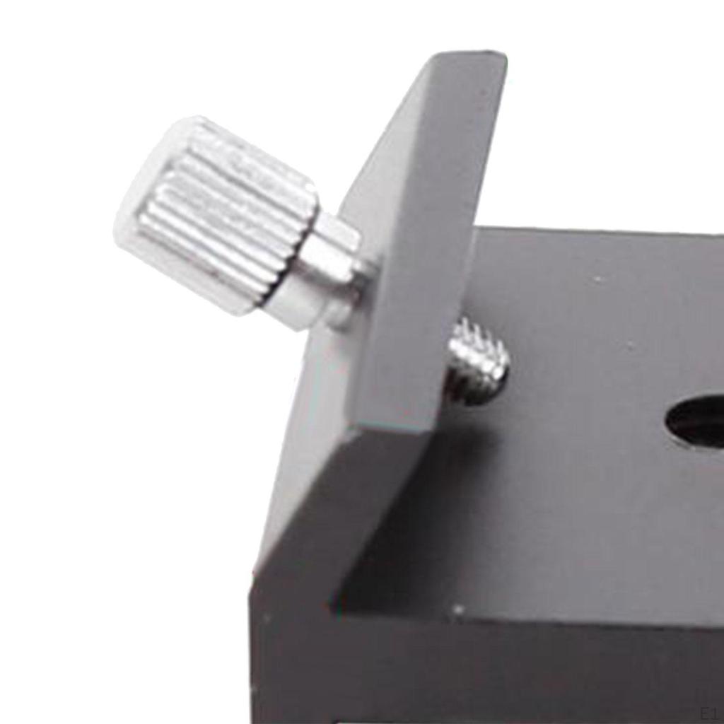 Scope Mount Bracket Dovetail Slot Plate Sturdy Adapter Easily Install Smooth Surface Telescope