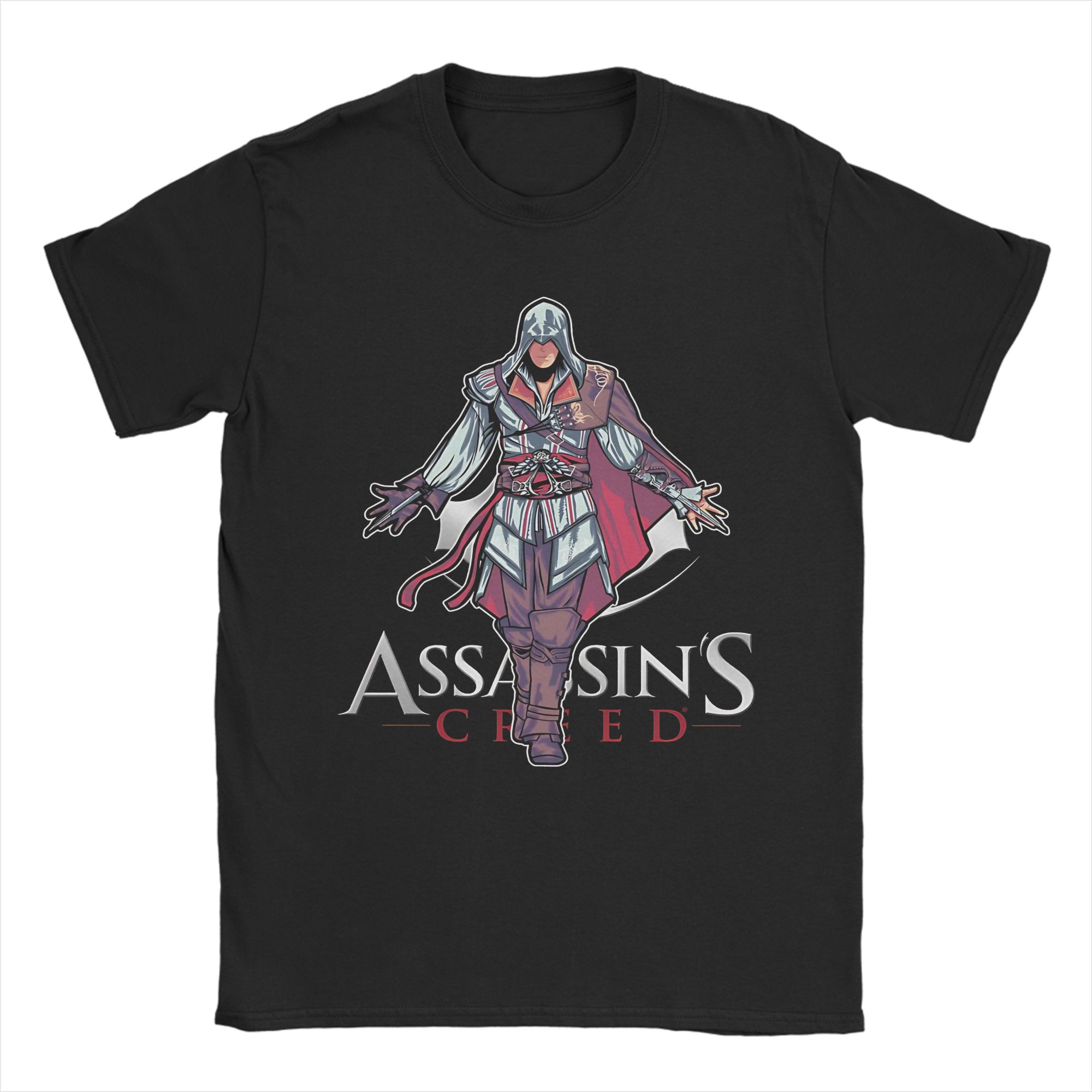 

Новинка A-Assassins C-Creeds Mirage Басім Ібн Ішак Футболки Чоловічі З Круглим Вирізом З Коротким Рукавом Топи 100%Бавовна Літні Топи Топи XL