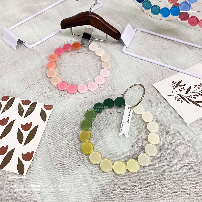 Nail Polish Color Display Board with Hanging Tag for Nail Art