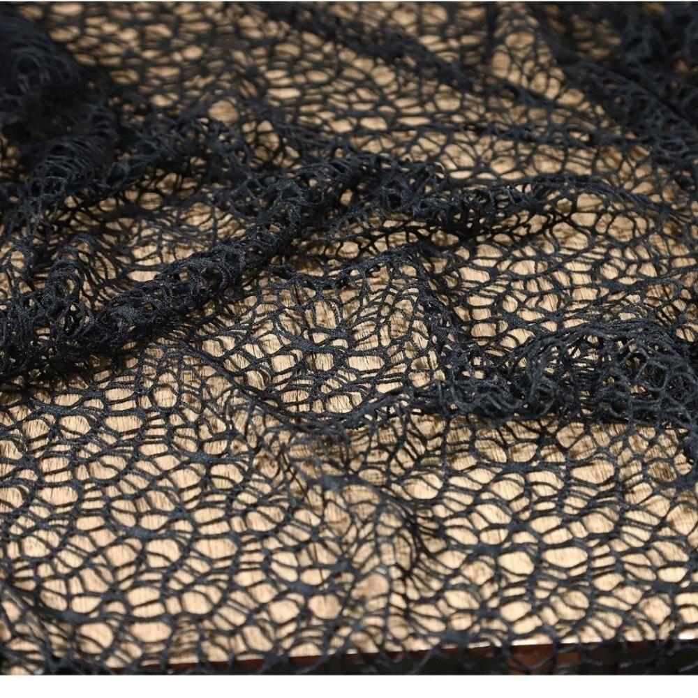 New Irregular Hollow Mesh Gauze DIY Winding Texture Sewing Fabric Soft Plain Designer Cloth Clothing Decorative Sewing Fabric