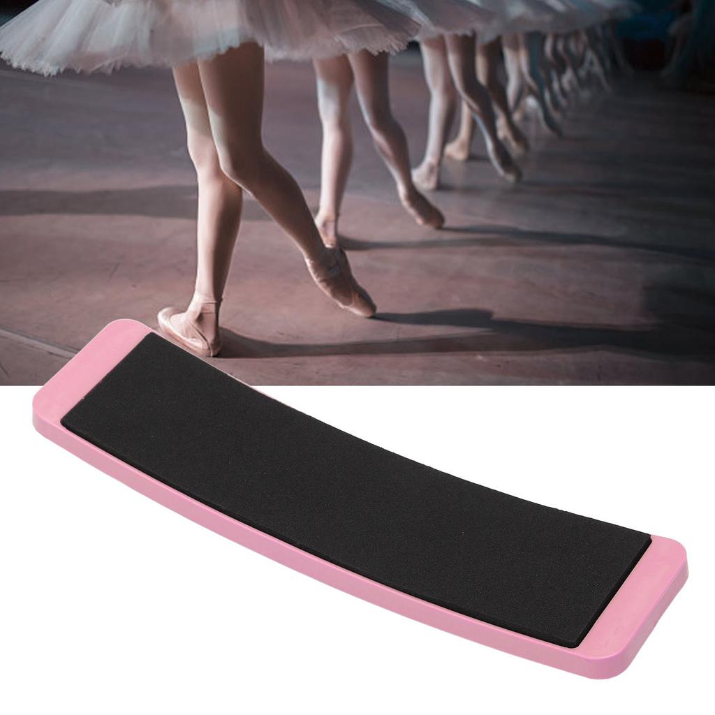 Dance Turn Board Thickened Design Easy Carrying Nylon Material Ballet Balance Turning Board for Instep Shaping Pink