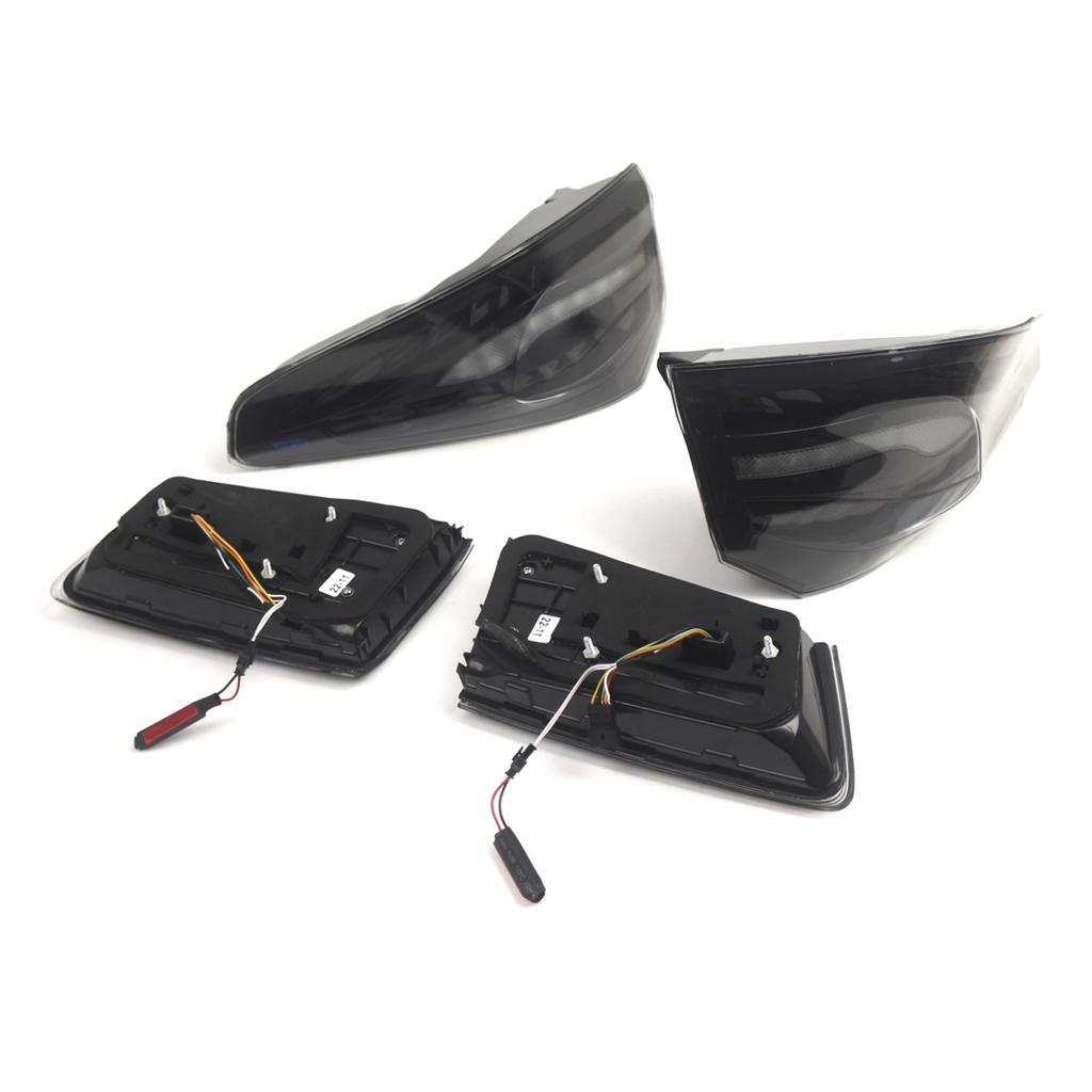 L&R Smoked LED Tail Lights Rear Lamp Assembly For BMW 5 G30 G38 2018-2020