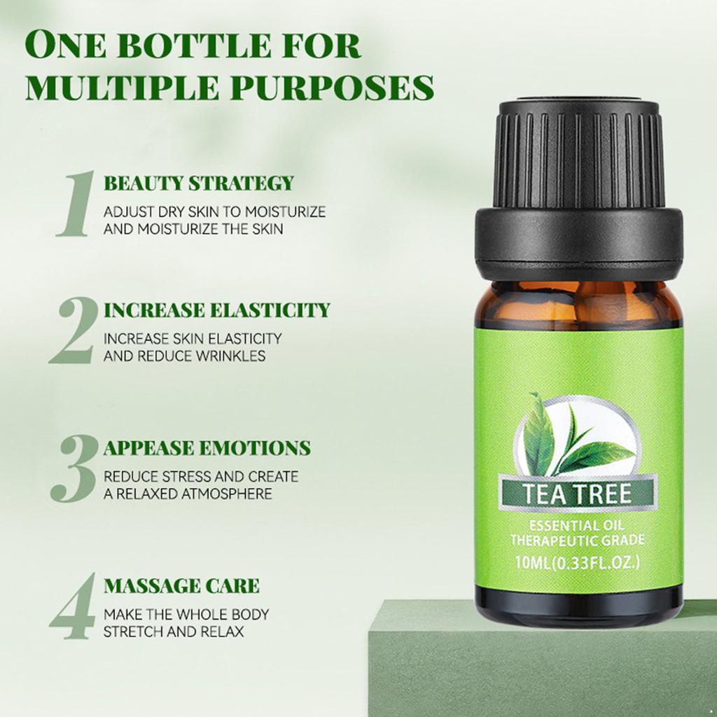 10ml Relaxing Massage Oil for Body Care, Soothing Aromatherapy Gift Set with Moisturizing Hydration for Skin