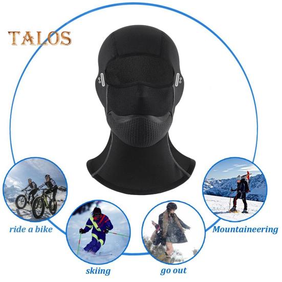Cycling Face Guard 3-In-1 Windproof Winter Warm Cold Weather Full Cover Men Women Outdoor Neck Gaiter Balaclava Hood Bandana Scarf