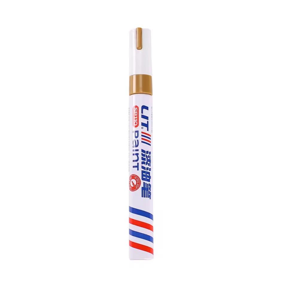 MOBIDEA 1Pcs Waterproof Non-Toxic Touch-Up Paint Repair Pen - Car Auto Wheel Tire Scratch Marker