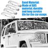 Exterior Side Door Handle Cover Trim Outer Door Handle Cover Decorationfor for Jeep Liberty 2002-2007 Chrome Plated ABS (Set of 4)