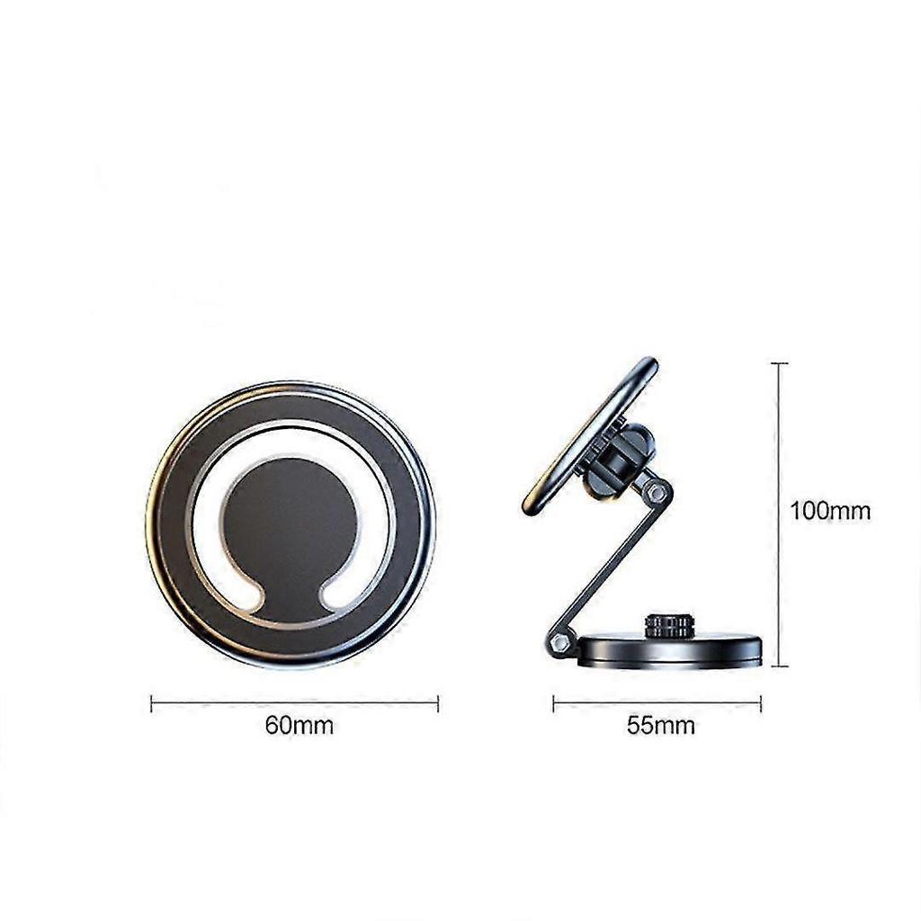 Magnetic Phone Holder For Car, Foldable Phone Mount Multi-functional Magnet For Car Dashboard Phone Holder Magnetic Car Mount For All Phone