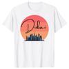 Funny Dubai Skyline Retro T Shirts Summer Style Graphic Cotton Streetwear Short Sleeve Birthday Gifts T-shirt Mens Clothing