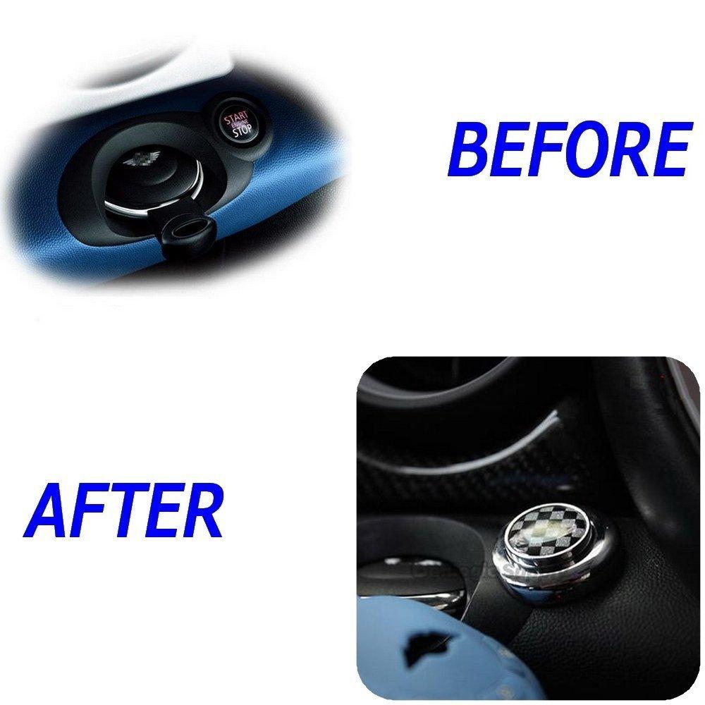 Skybell Engine Start Button Cover Mini Cooper BMW MINI r53