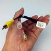 4 Pin Reverse Camera Output Video Plug Adapter Retention Wiring Cable Connector