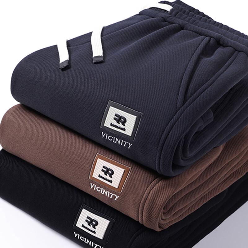 Mark Fairwhale Men's Fleece-Lined Loose American Style Harem Sweatpants