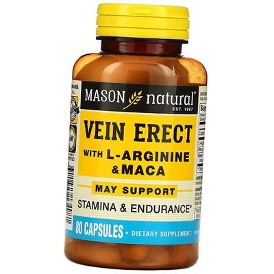 Support for Male Strength, Vein Erect with L-Arginine and Maca, 80caps (71529052)