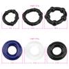 3Pcs Silicone Beaded Penis Rings Delaying Ejaculation Cock Rings Lock Ejaculation Sex Rings For Men