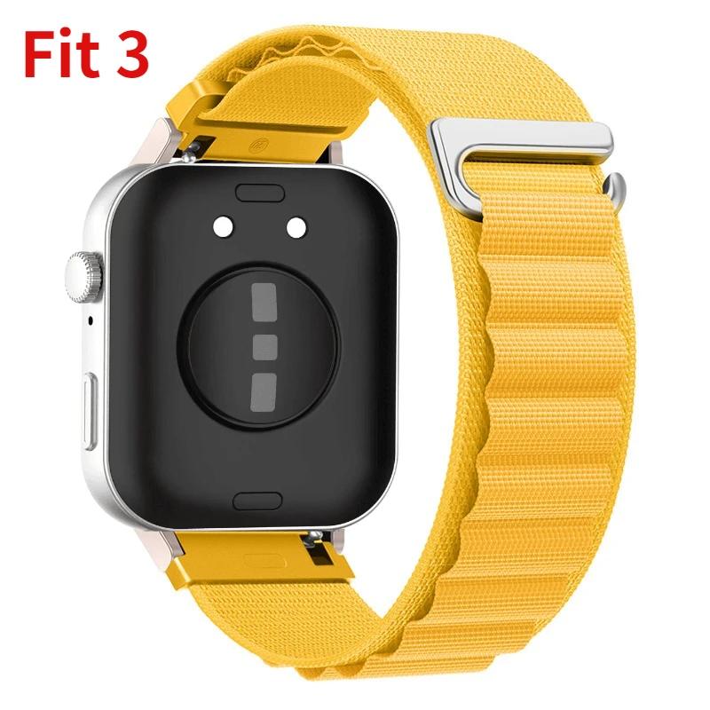 Alpine Loop Strap For Huawei Watch Fit 4/3 Nylon Adjustable Breathable Wristband For Huawei Watch Fit 4 Pro Bracelet Accessories