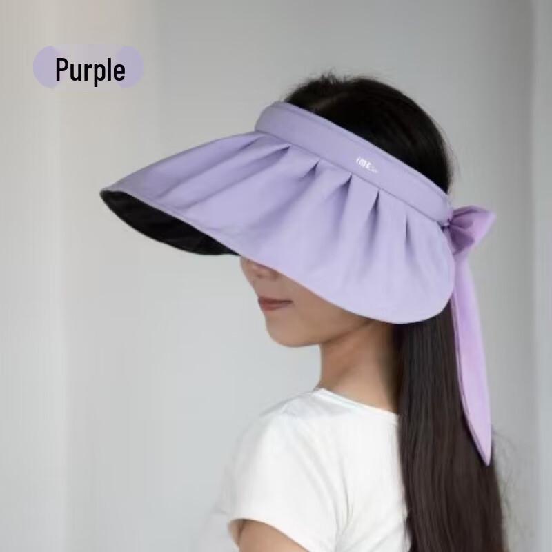 Женская складная солнцезащитная шляпа-козырек с широкими полями Junbie One Size