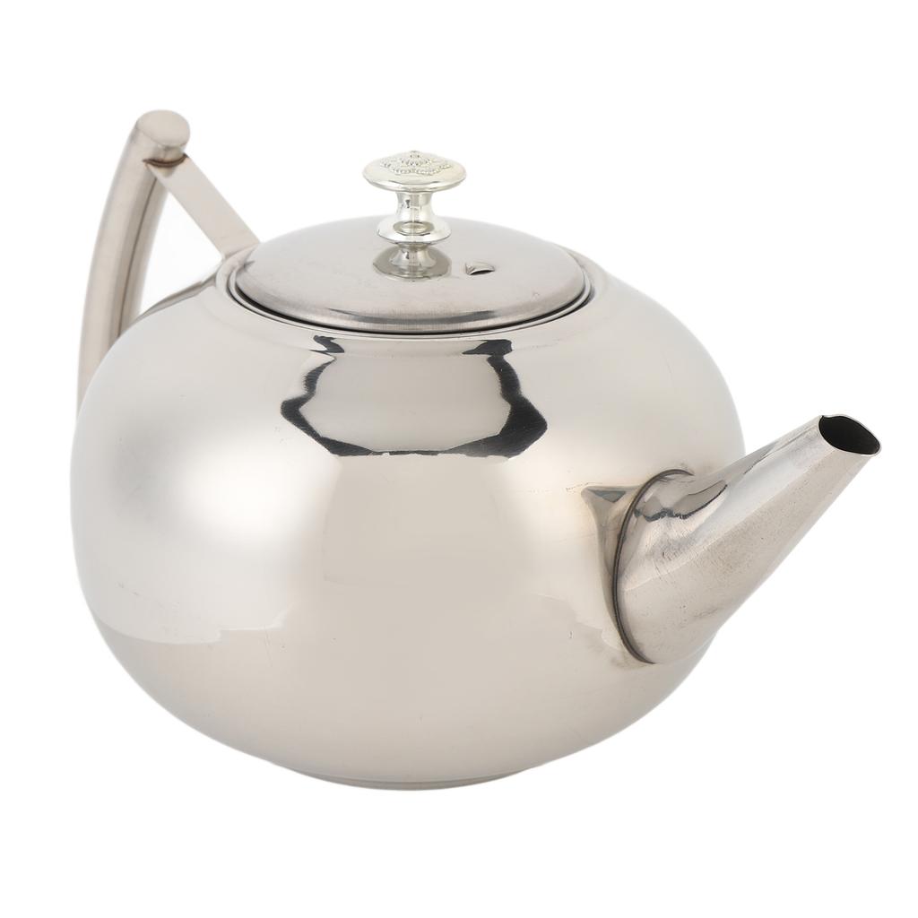 Nerezová konvička na čaj Nepropustná Ergonomická boční rukojeť Čajová konvice s odnímatelným sítkem 2000 ml