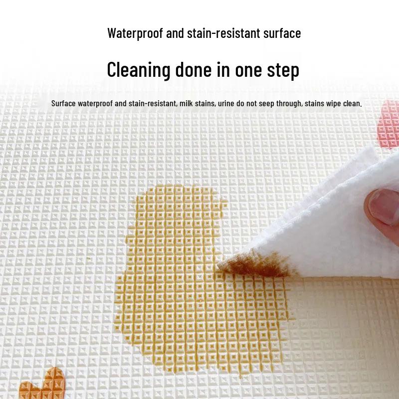 Waterproof Anti-Fall Foam Baby Crawling Mat: Thick, Moisture-Proof & Cold-Resistant
