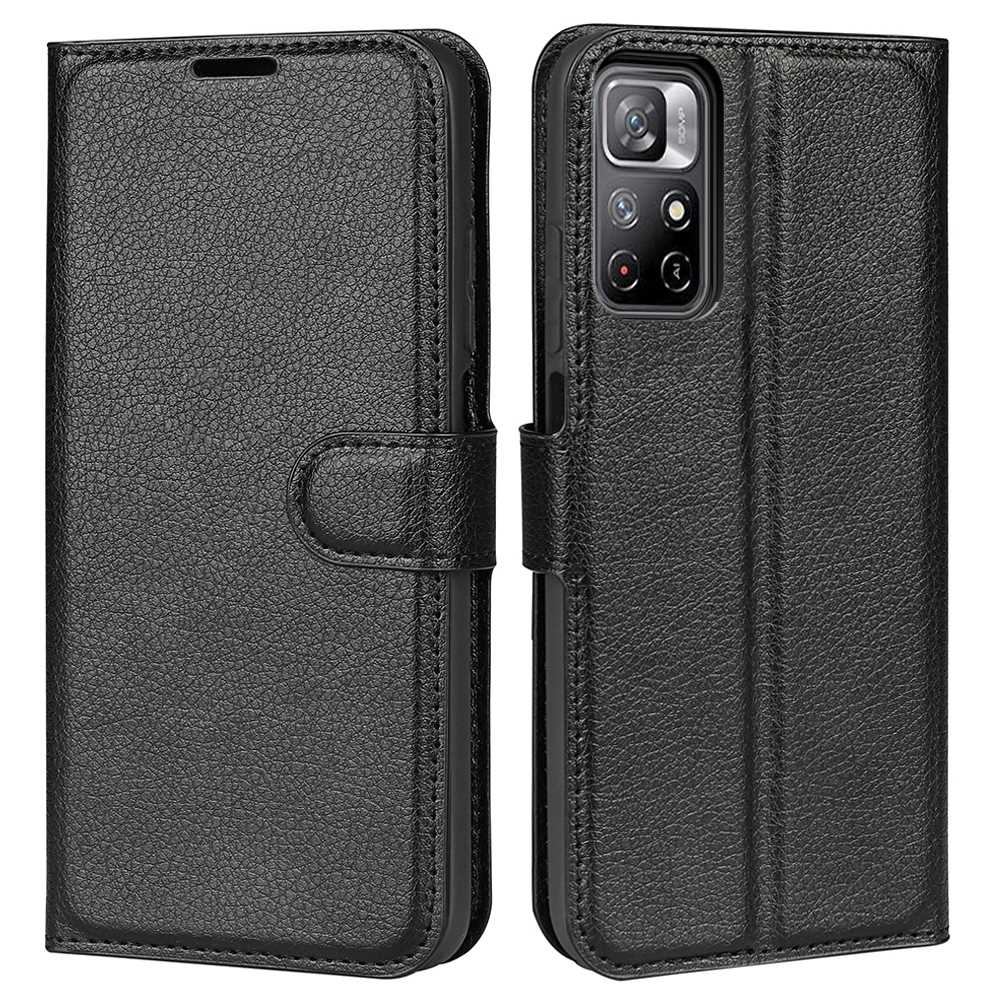 Litchi Poco M4 Pro 5G/Redmi Note 11T Czarny