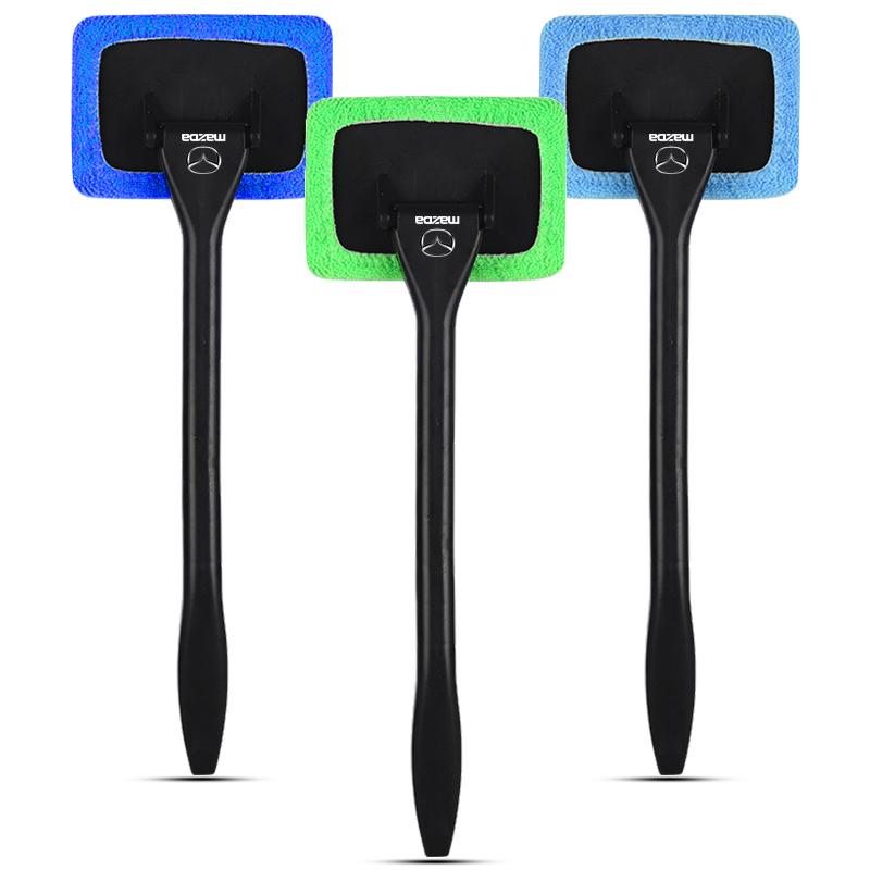 1Pcs Car Window Cleaner Brush Kit Windshield Cleaning Wash Tool For Mazda 3 6 CX5 2 CX3 CX9 MX5 RX8 Axela Demio MS CX5 2 Axela Demio MS GJI GH BK MP