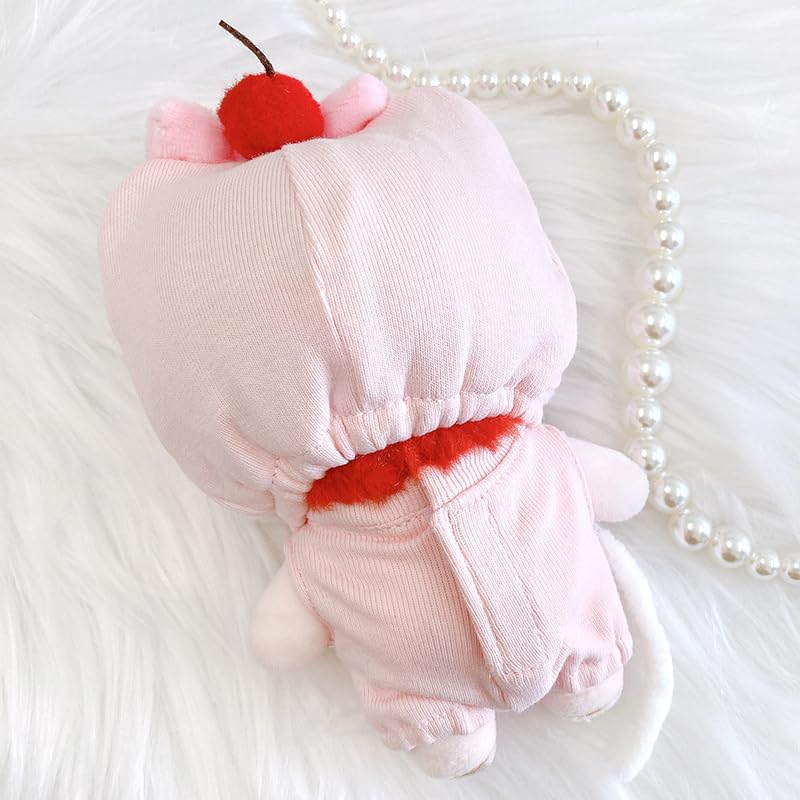 Kigurumi Cap Clothes Set 10cm Plush Kigurumi Otaku Doll Kpopdoll Costume & (for Dolls) Pink, Clothes, Accessories, Activities, Mascot, [Used]