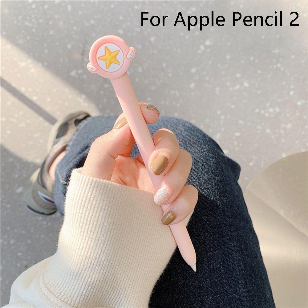 Cute Cat Claw For Apple Pencil 2/1 Case For iPad Tablet Touch Pen Stylus Cartoon Protective Sleeve Cover Flower Pencil Cases