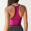 Spring Women's Super Soft Ribbed Knit Tank Top European American Sexy Slim Fitted Top Inner Layering Cami