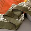 Decoration 65*65cm Square Scarf Luxury Paisley Print Soft Head Scarves Women Cotton Feel Headscarf Warm Foulard Bandana Neck Tie