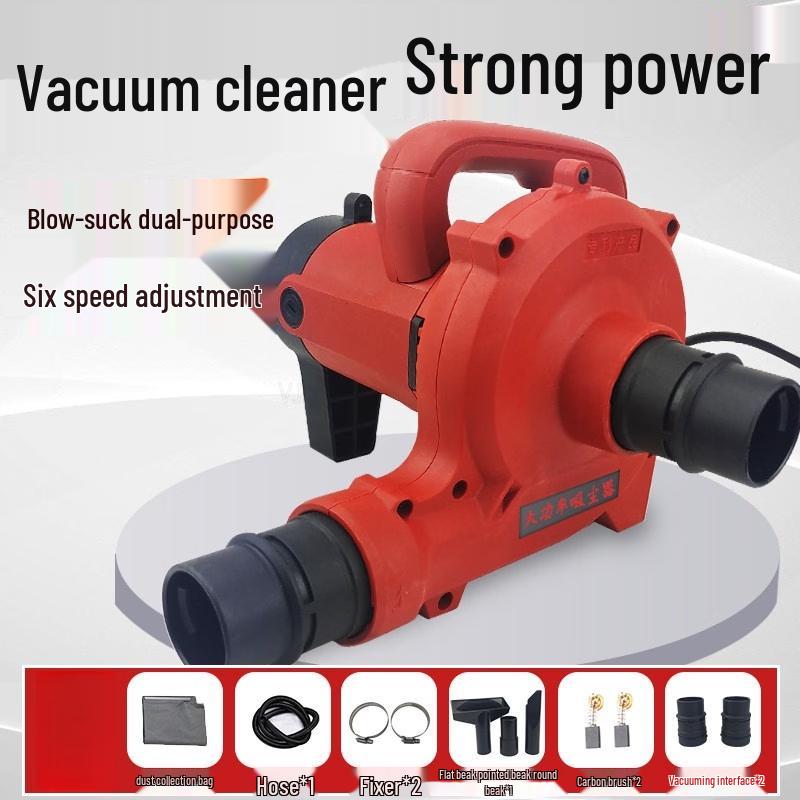 Soprador Aspirador Industrial com Ventoinha de Alumínio Atualizada