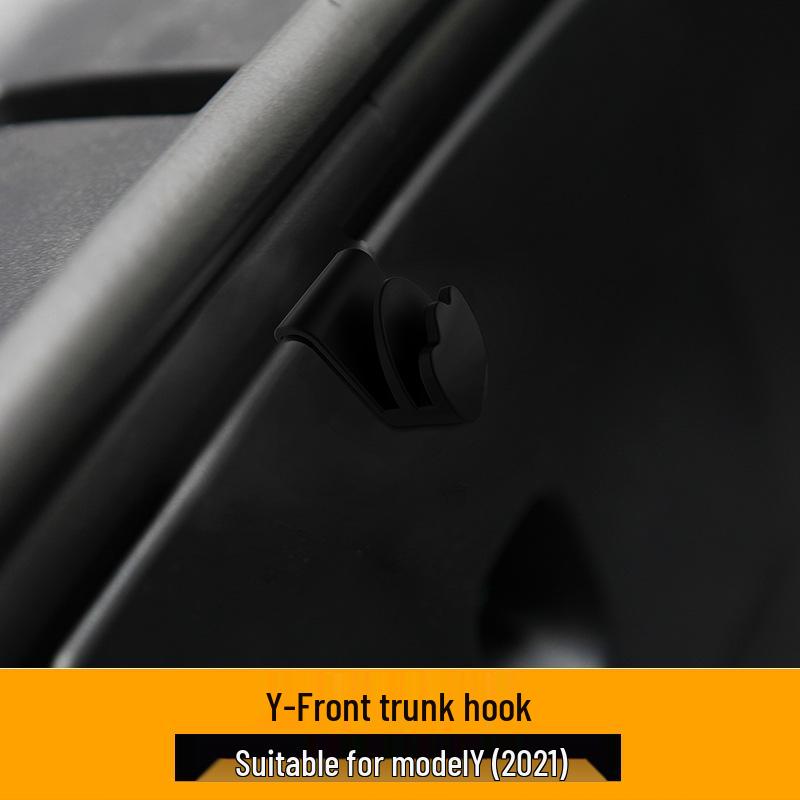 Tesla Model Y & Model 3 Front Trunk Snap-On Storage Hooks (Pair)