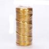 1.5mm Christmas Gift Packaging String Thread Cord DIY Bracelet Gold Silver Cord Home Decor 100m Rope Jewelry Making Lanyard