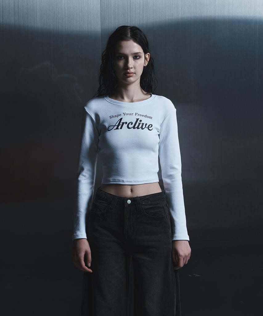ARCLIVE Free Printed T-Shirt (White)