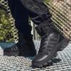Tactical boots High top medium tube outdoor combat boots Large size field training trekking boots