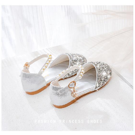 Girls' Sandals Fashion Summer New Children's Hot Soft Sole Big Kids Girls Summer Brand Princess Shoes Trendy