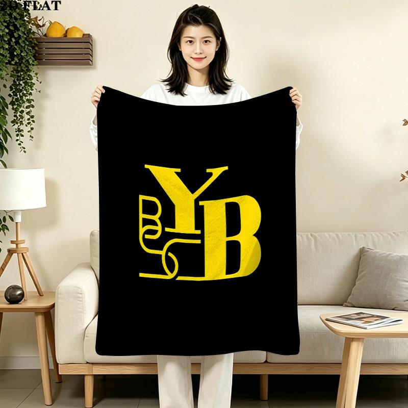 1PC Bsc Young Patterned Flannel Blanket Suitable For All Seasons For Home Decor Warmth And Comfort Gifts Holiday Present