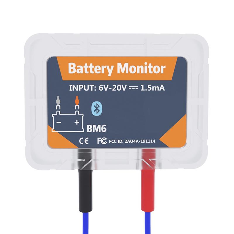 A51K-BM6 12V Car Battery Monitor Bluetooth Car Battery Tester Automotive Monitoring Battery Tools