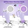 {MX} 6Pcs/Set Tumbler Accessories Silicone Water Bottle Boots Cover Mini Hooks Lipstick Sleeve Pouch Pom Flower Charm Keychain