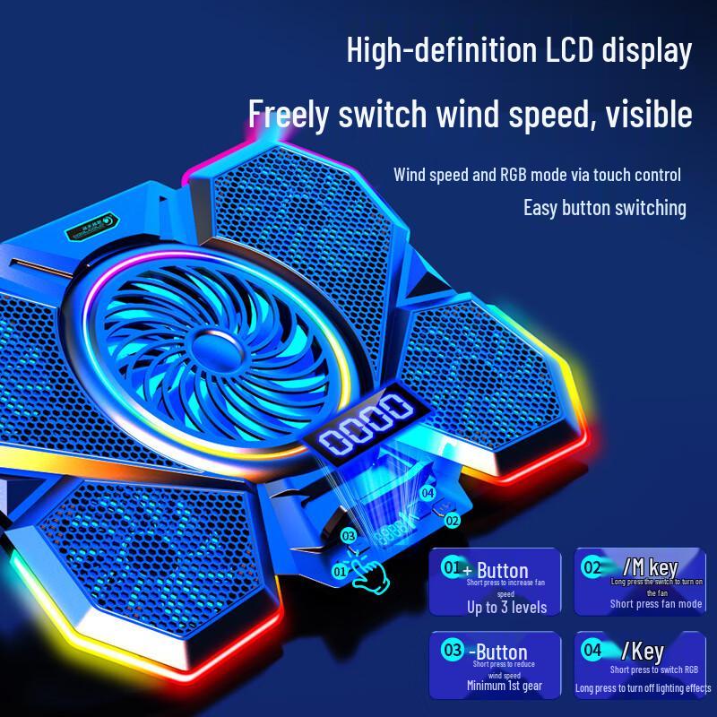 Ollymurs F13 Multi-Angle Laptop Cooling Stand