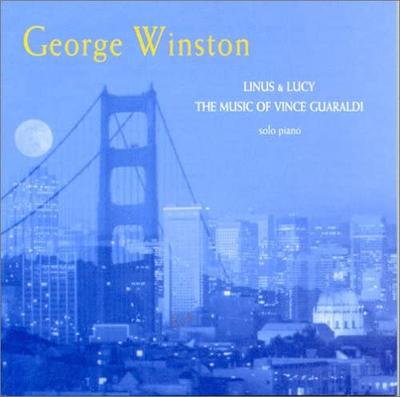 CD GEORGE WINSTON - Linus & Lucky Music of Vince Guarld Japan ObiClassical Used