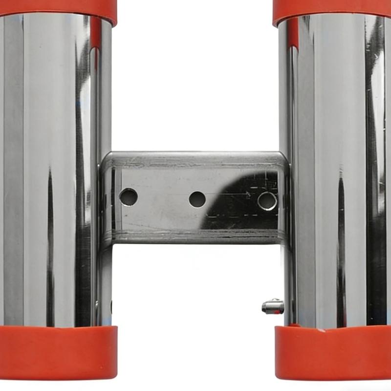 Rail Clamp On Fishing Rod Holder Fishing Rod Stabilizer Stainless Steel Mounting System For Boating
