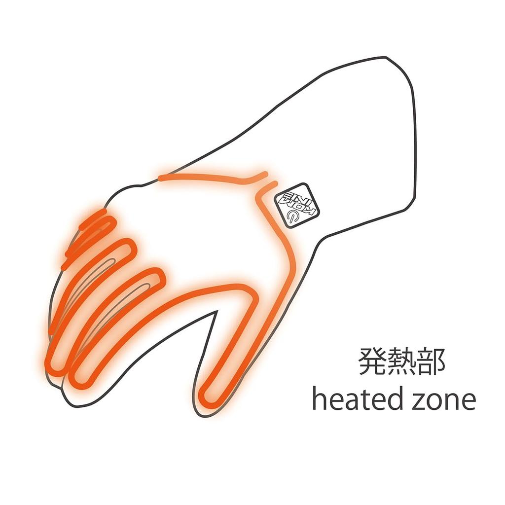 KOMINE Carbon Protect Electric Motorcycle Size L Carbon Stretch Electric for and Spring Gloves, Black, (EK-200), Waterproof, Cold-Weather, Fiber,