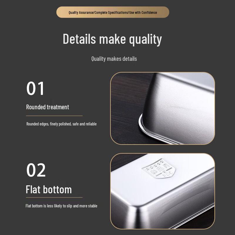 Jiwanggu Runde Edelstahl-Aufbewahrungsgläser für Lebensmittelproben (10er-Pack)