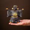 Exquisite Purple Clay God of Wealth Tea Pet - Tea Table Ornament for Wealth Attraction