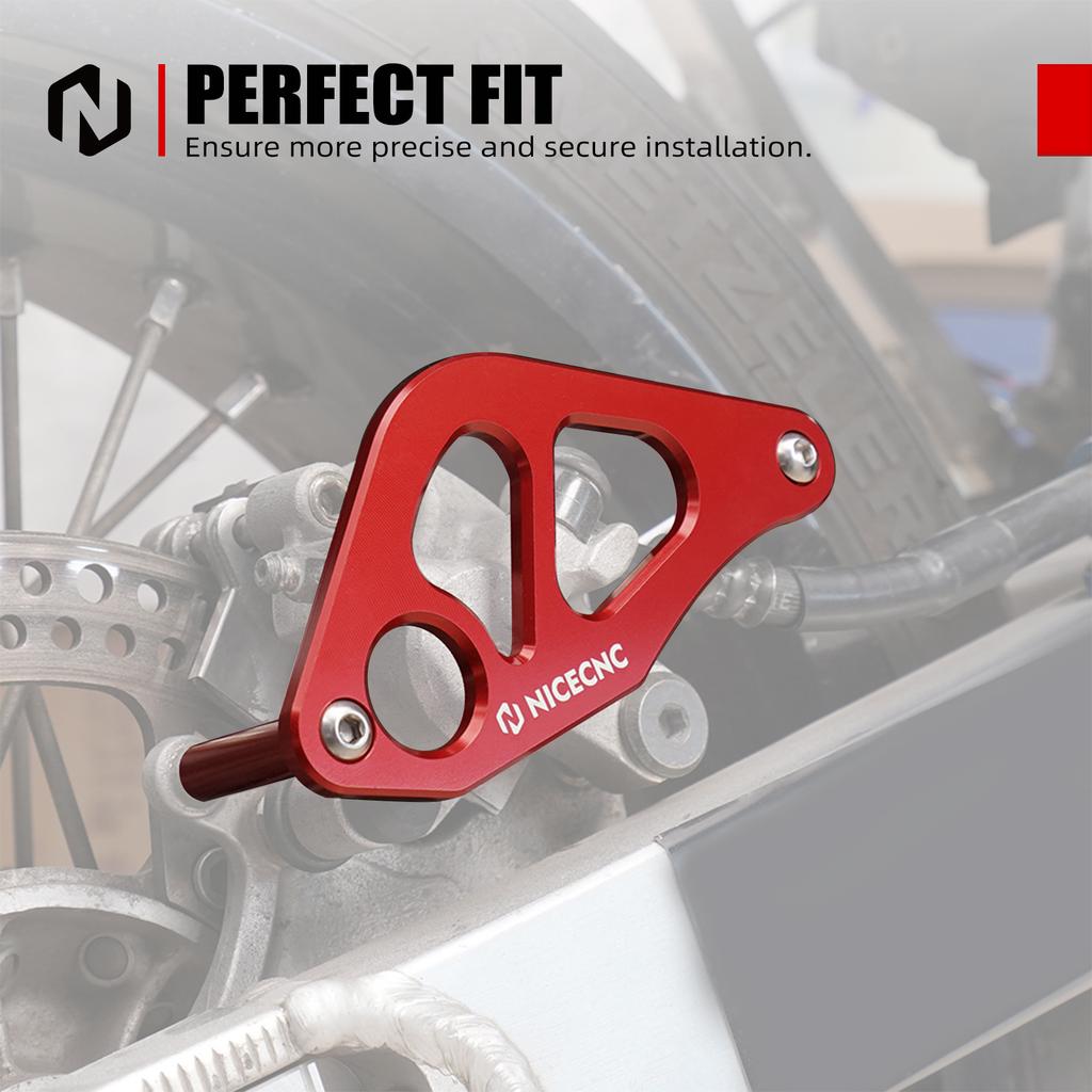 NICECNC For Honda CR125R CR250R 1997-2001 XR650R XR 650R 2000-2007 2006 2005 2004 Motorcycle  Rear Brake Caliper Guard Aluminium