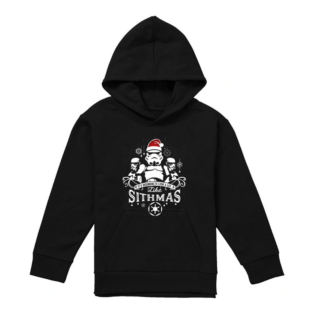 Star Wars Childrens/Kids ItÂ´s Beginning To Look A Lot Like Sithmas Christmas Hoodie